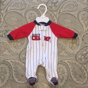 Child of Mine by Carter’s- Preemie baseball zip up
